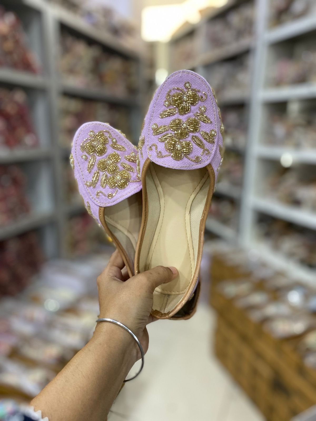 Embroidered Tpr loafer #330