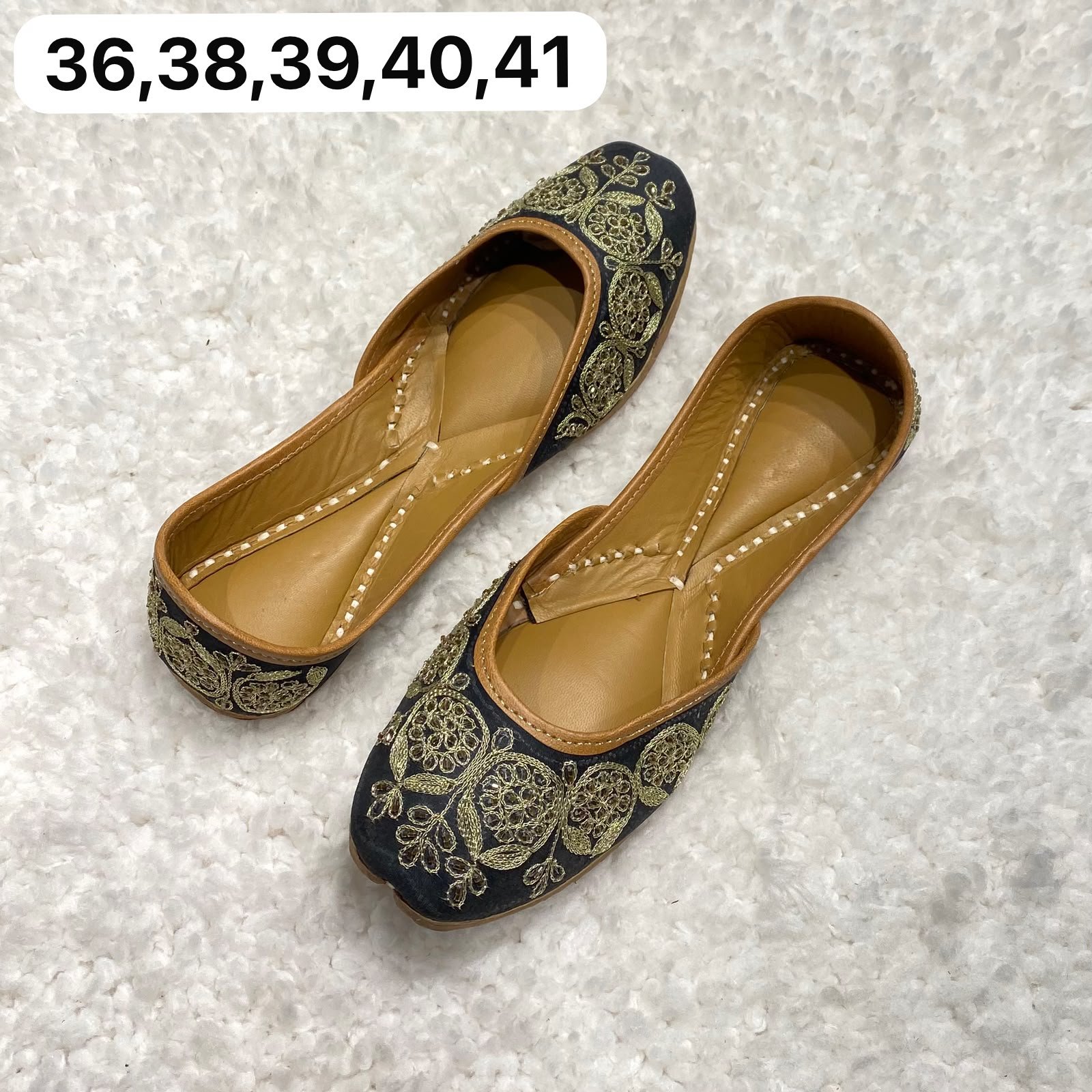 Lining Punjabi jutti #625