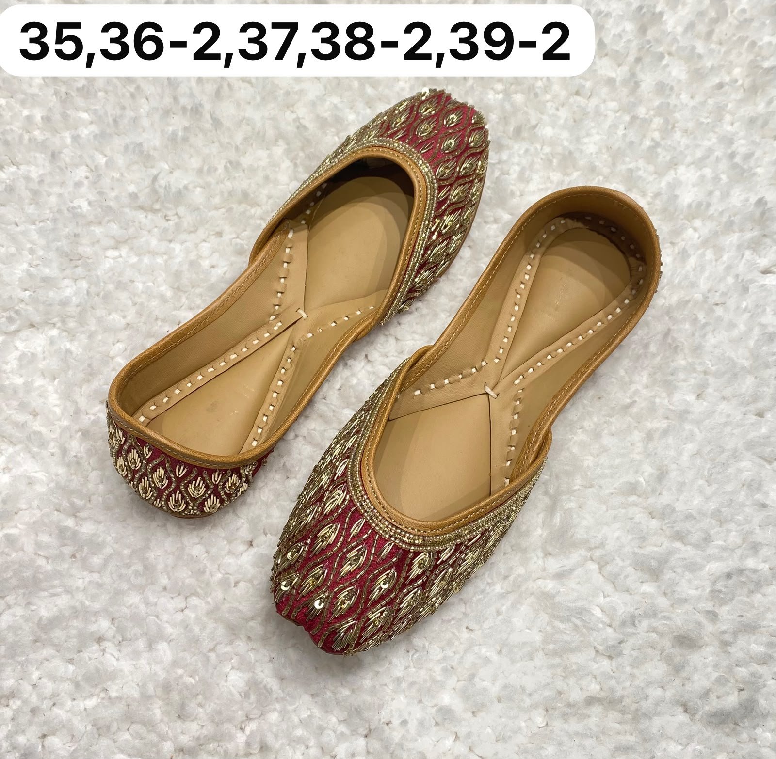 Lining Punjabi jutti #625