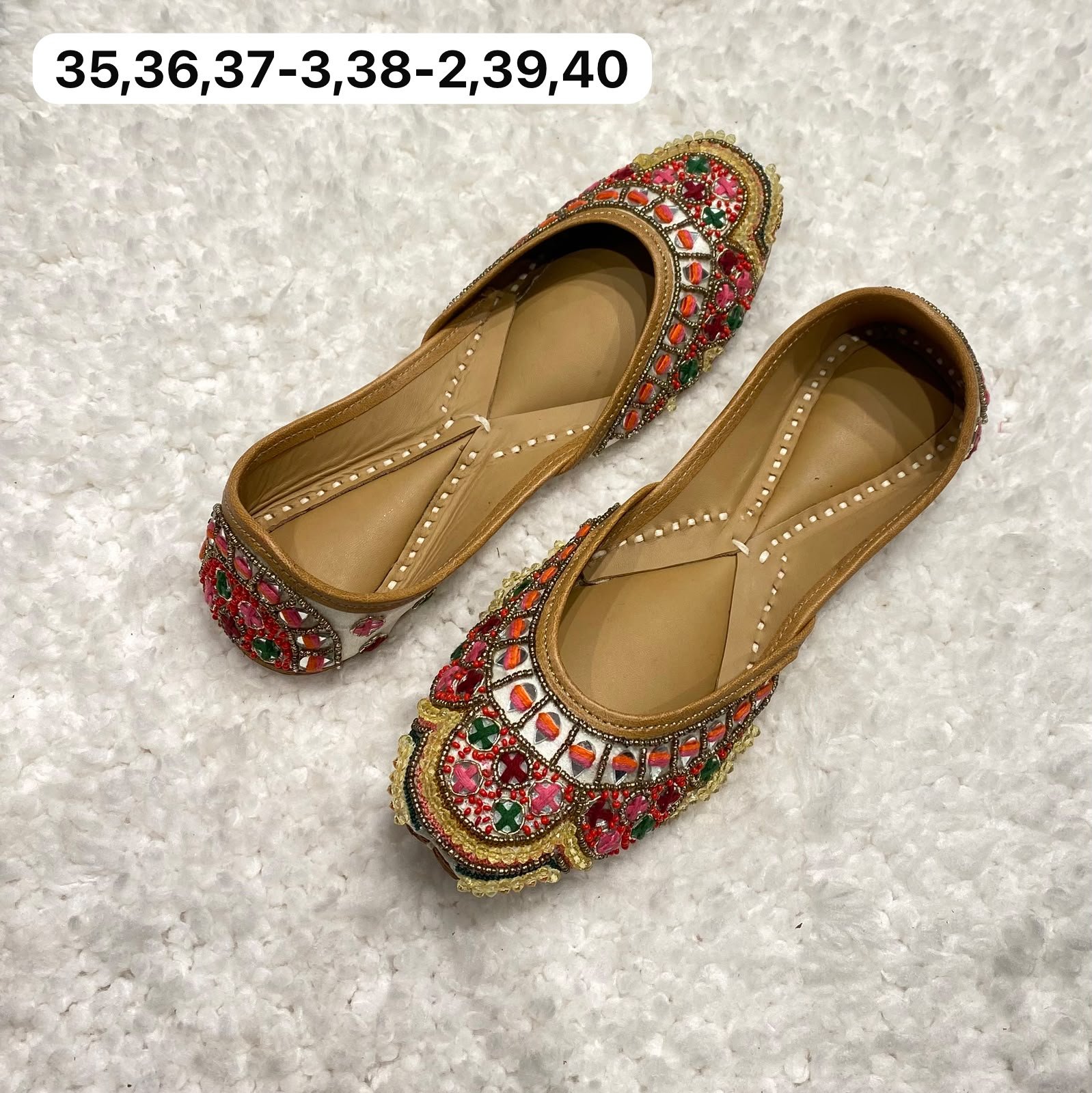 Lining Punjabi jutti #625