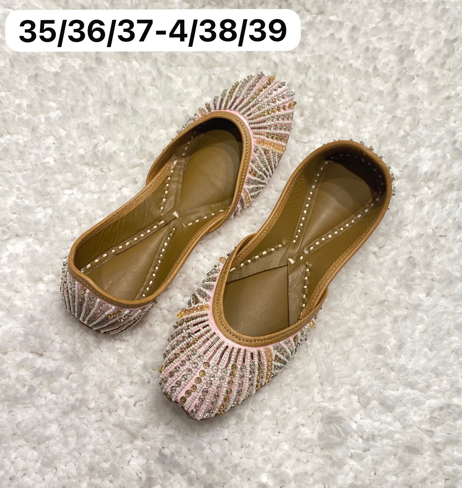 Lining Punjabi jutti #625