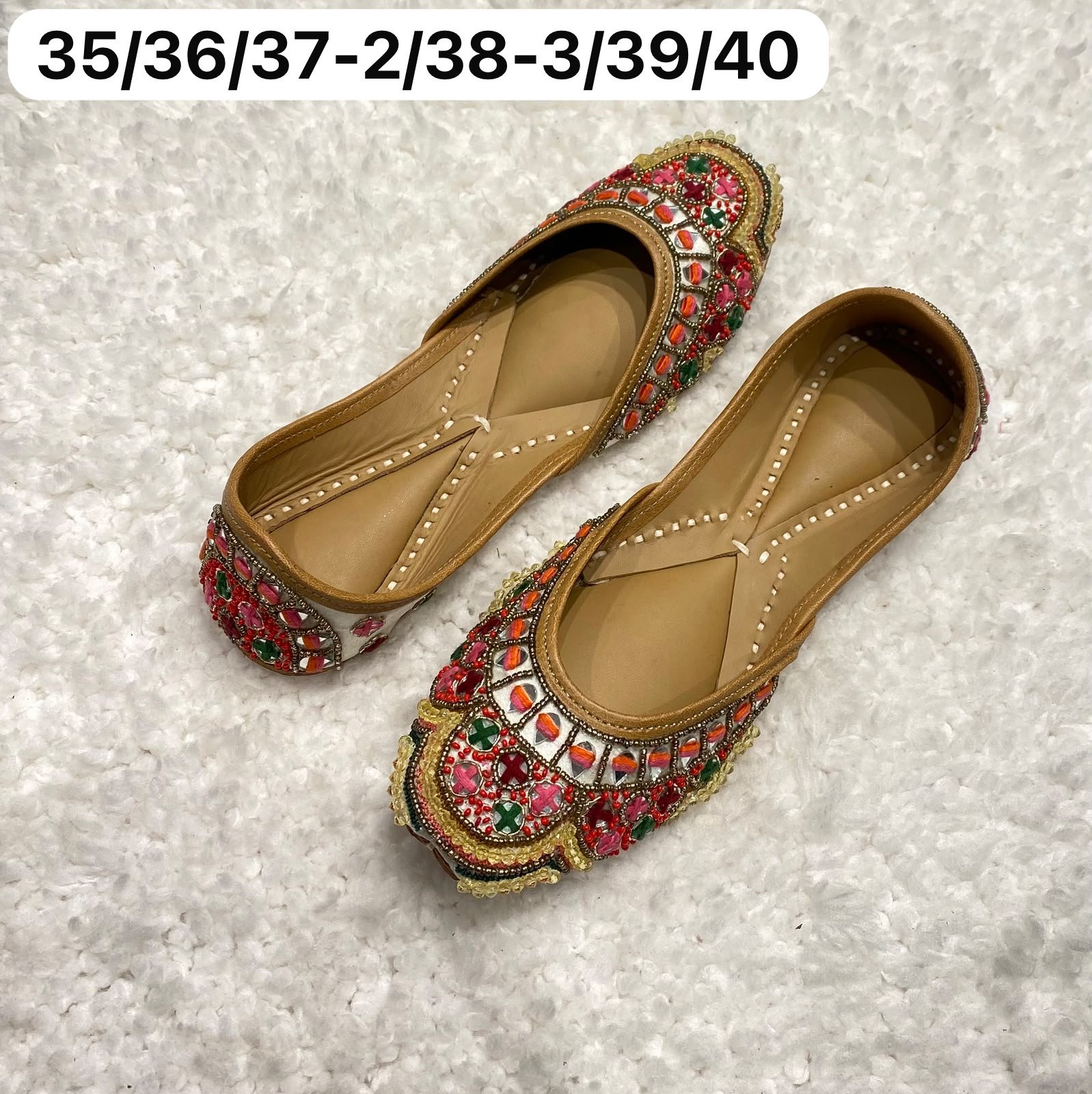 Lining Punjabi jutti #625