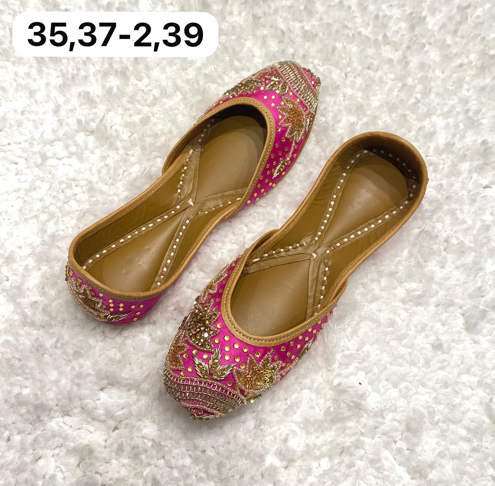 Lining Punjabi jutti #625