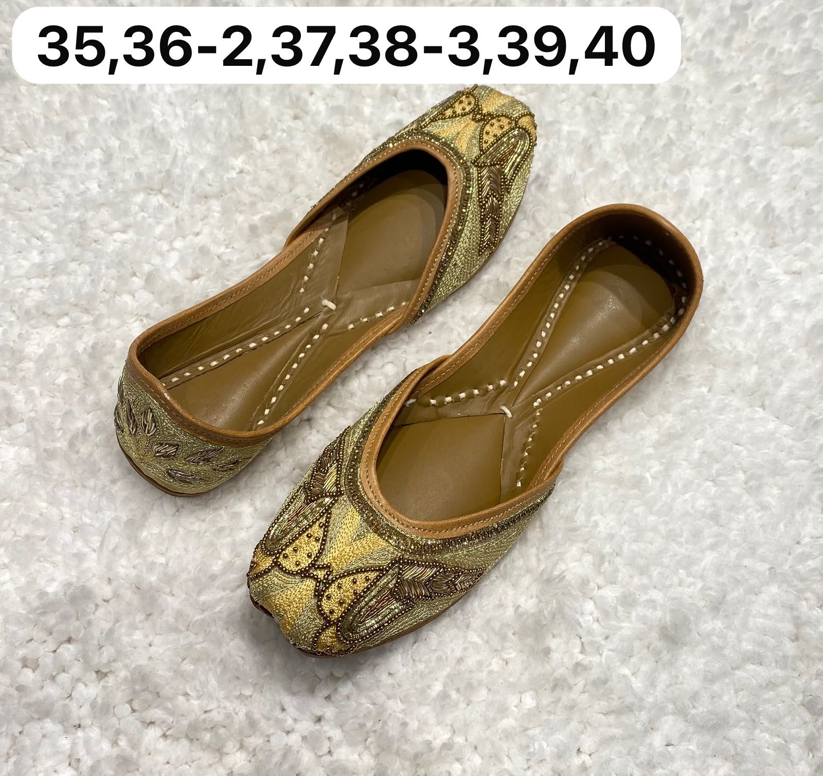 Lining Punjabi jutti #625