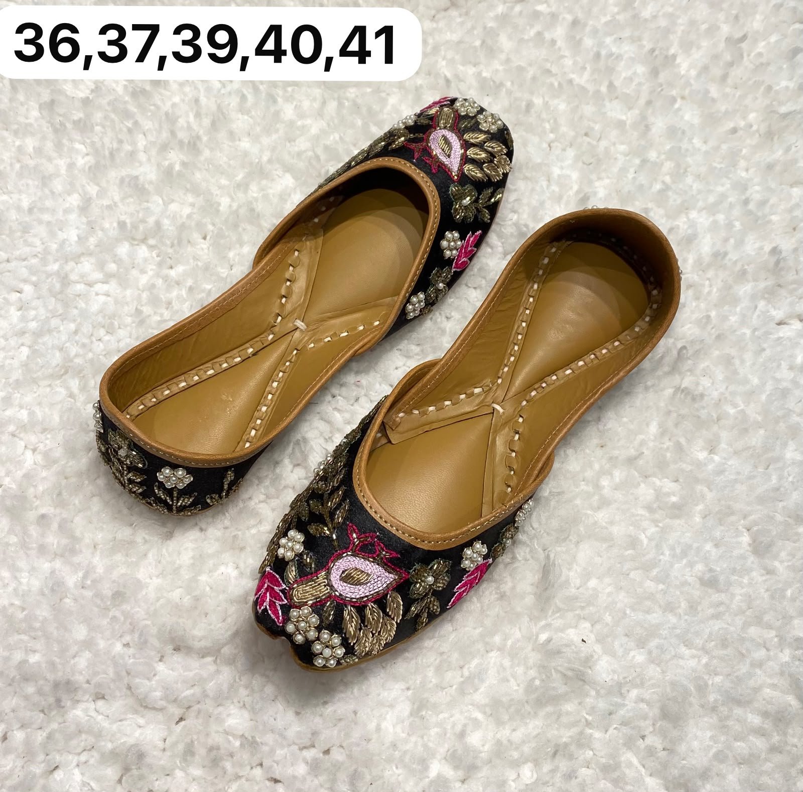 Lining Punjabi jutti #625