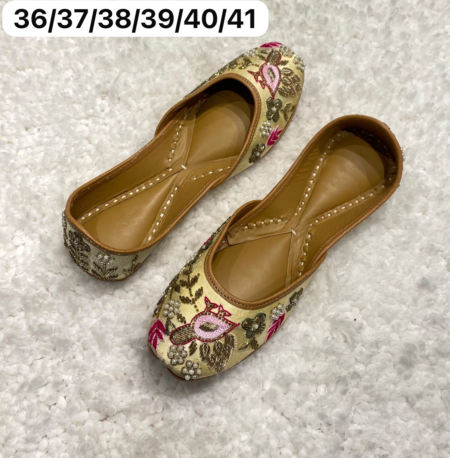 Lining Punjabi jutti #625