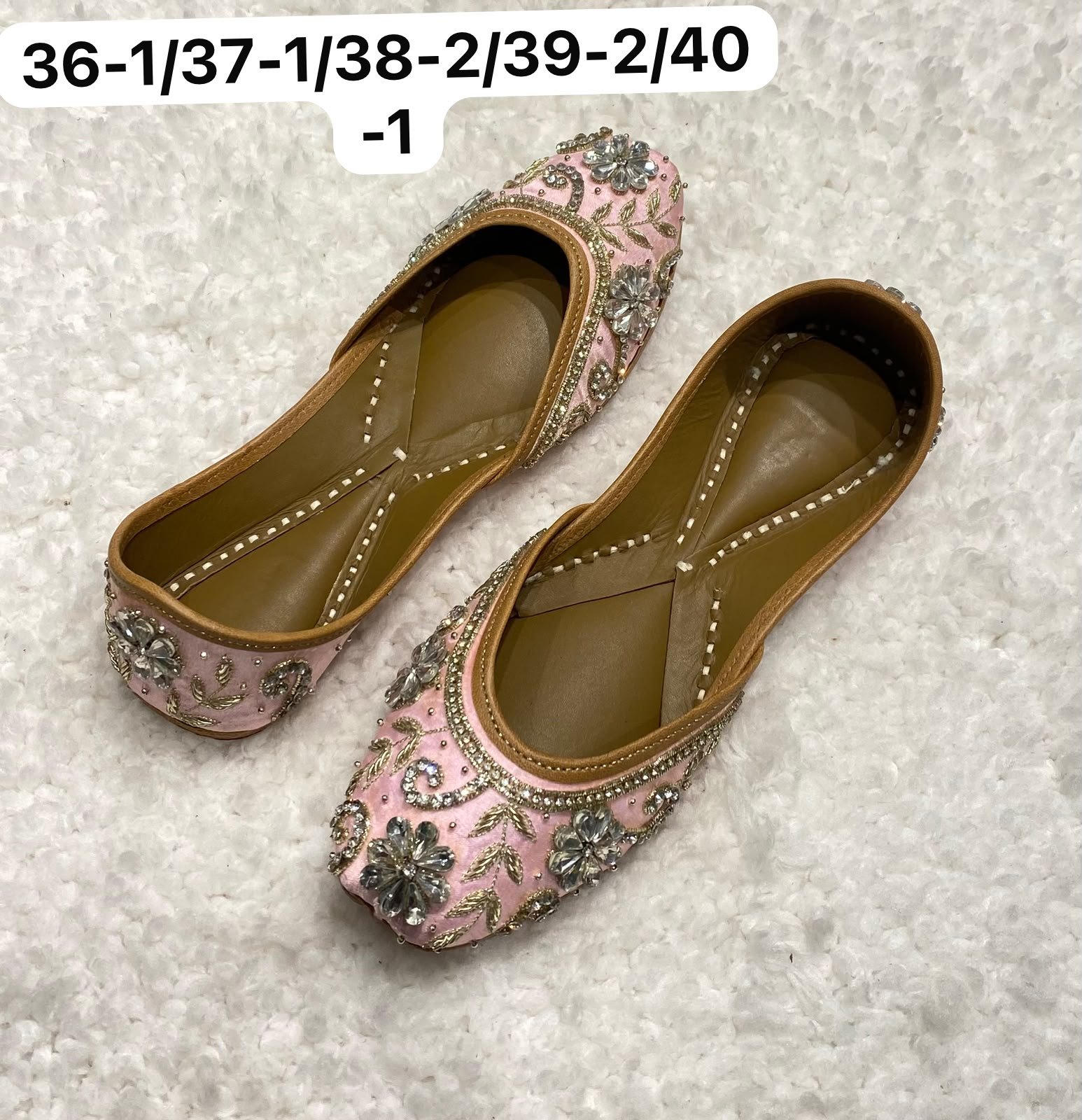 Lining Punjabi jutti #625