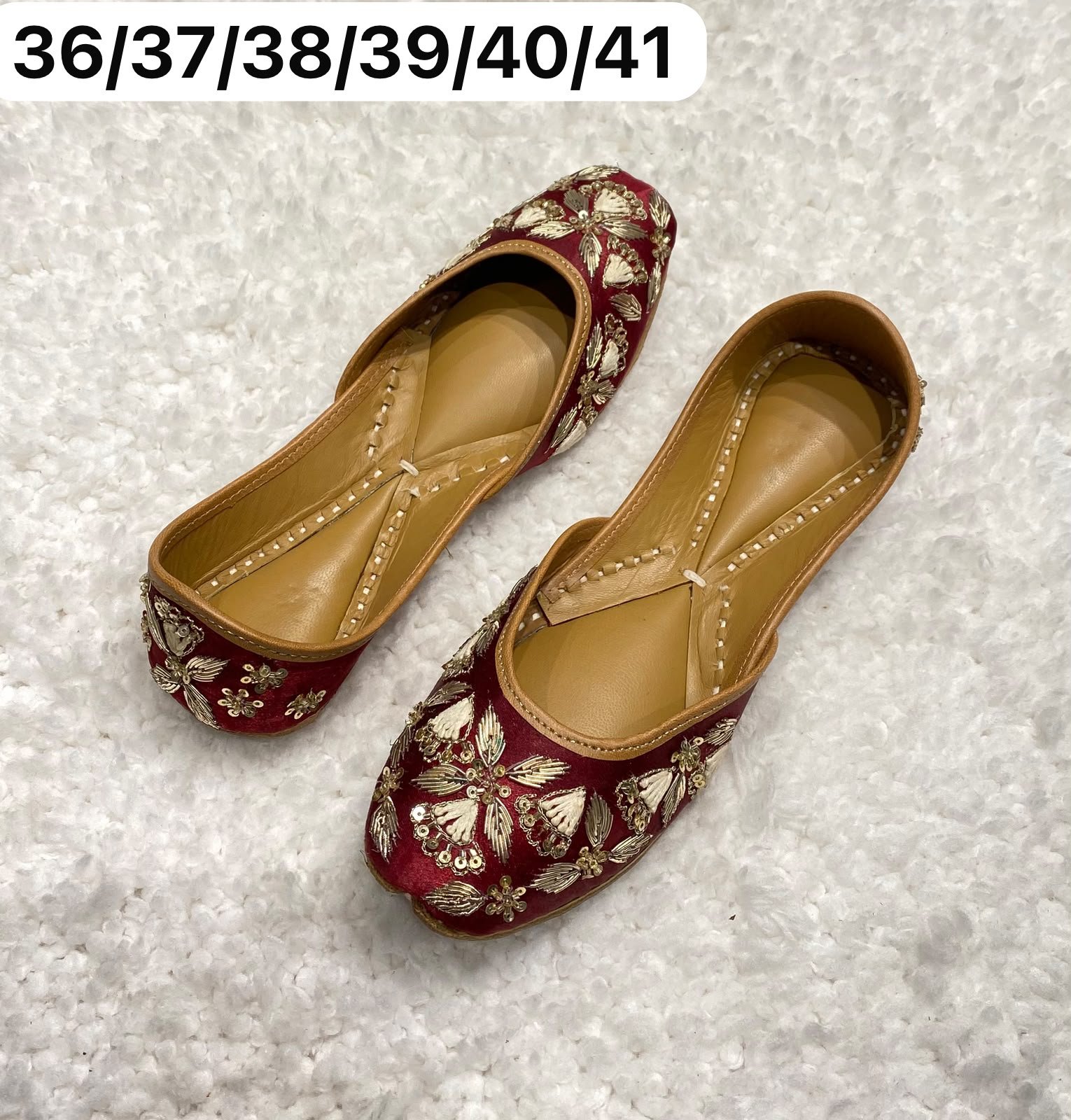 Lining Punjabi jutti #625
