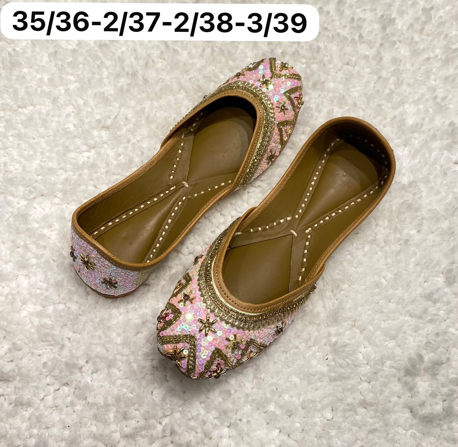 Lining Punjabi jutti #625