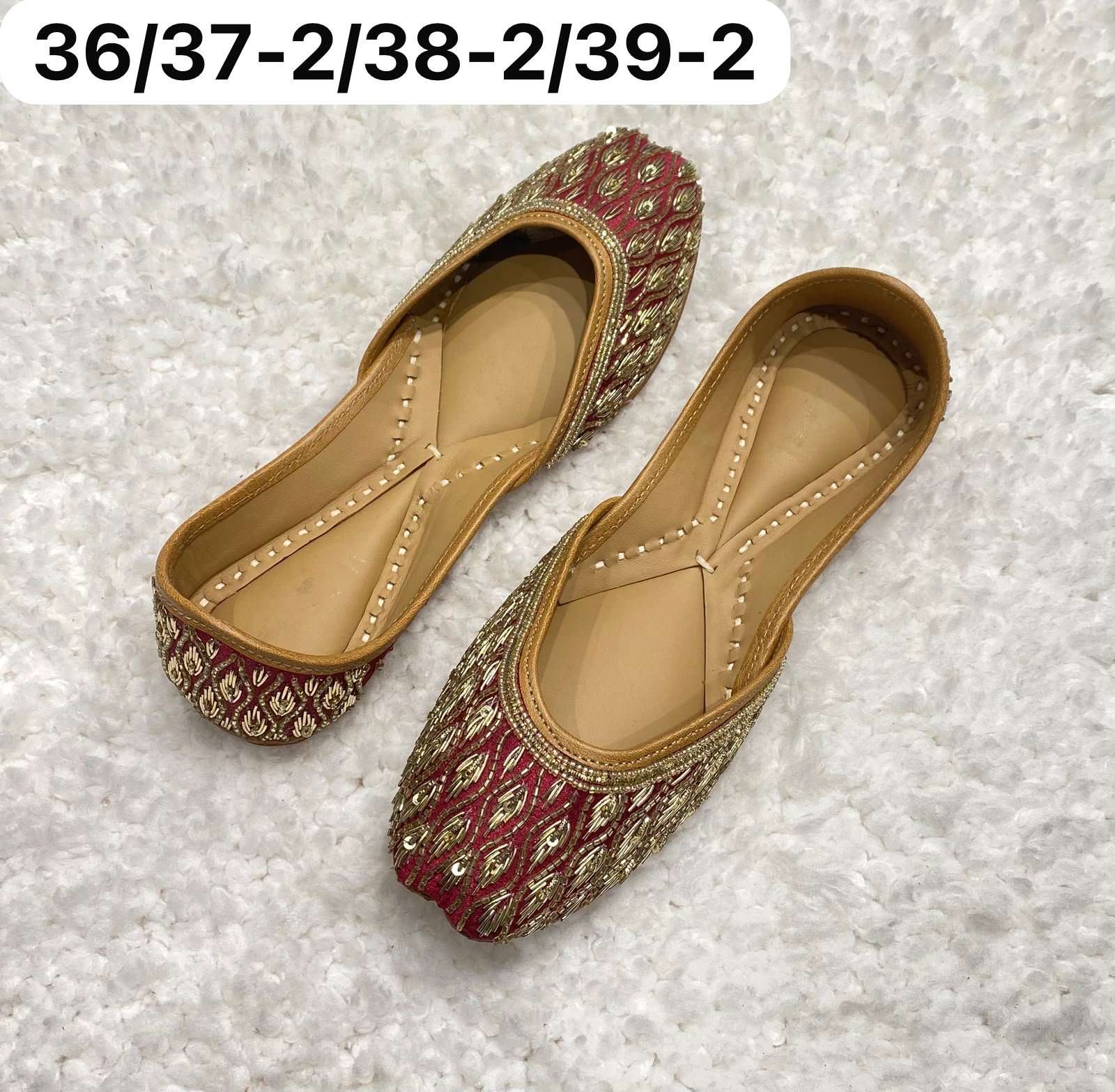 Lining Punjabi jutti #625