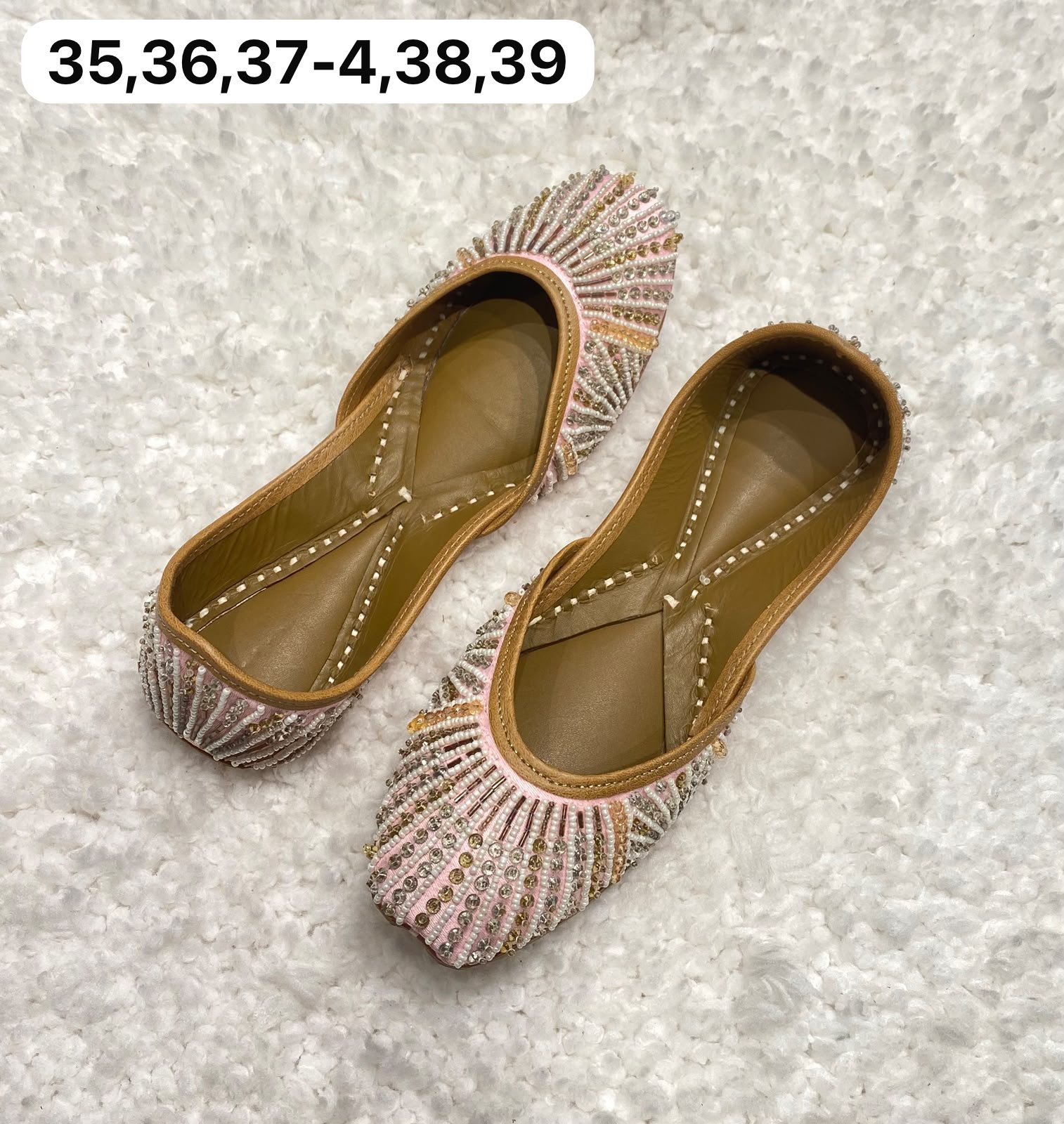 Lining Punjabi jutti #625