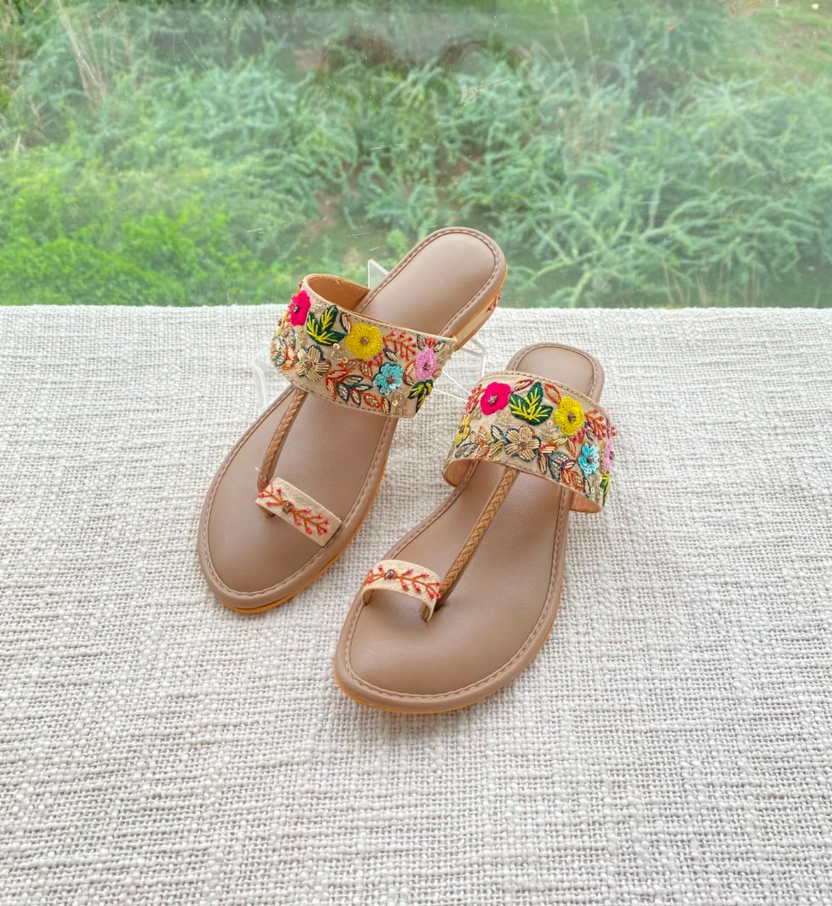 Kolhapuri small Heel #595