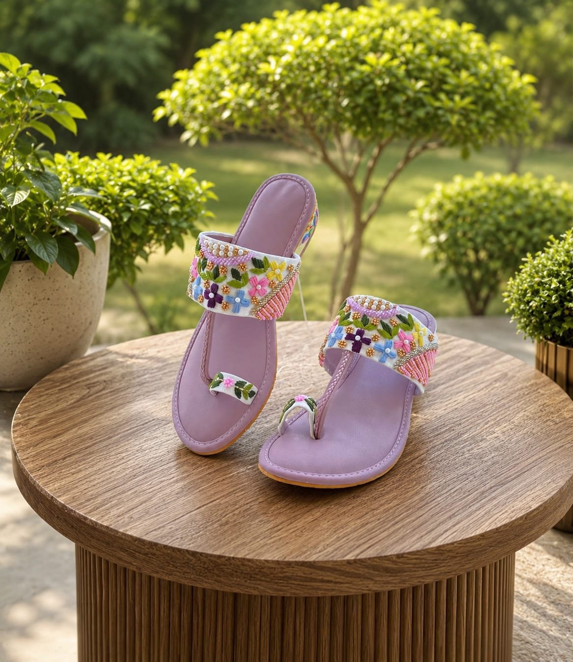 Kolhapuri small Heel #595