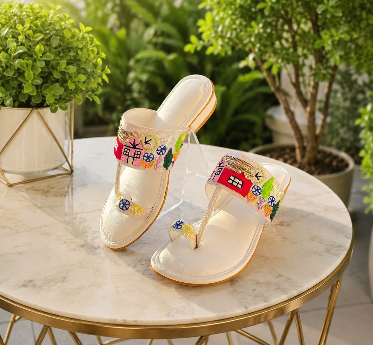 Kolhapuri small Heel #595