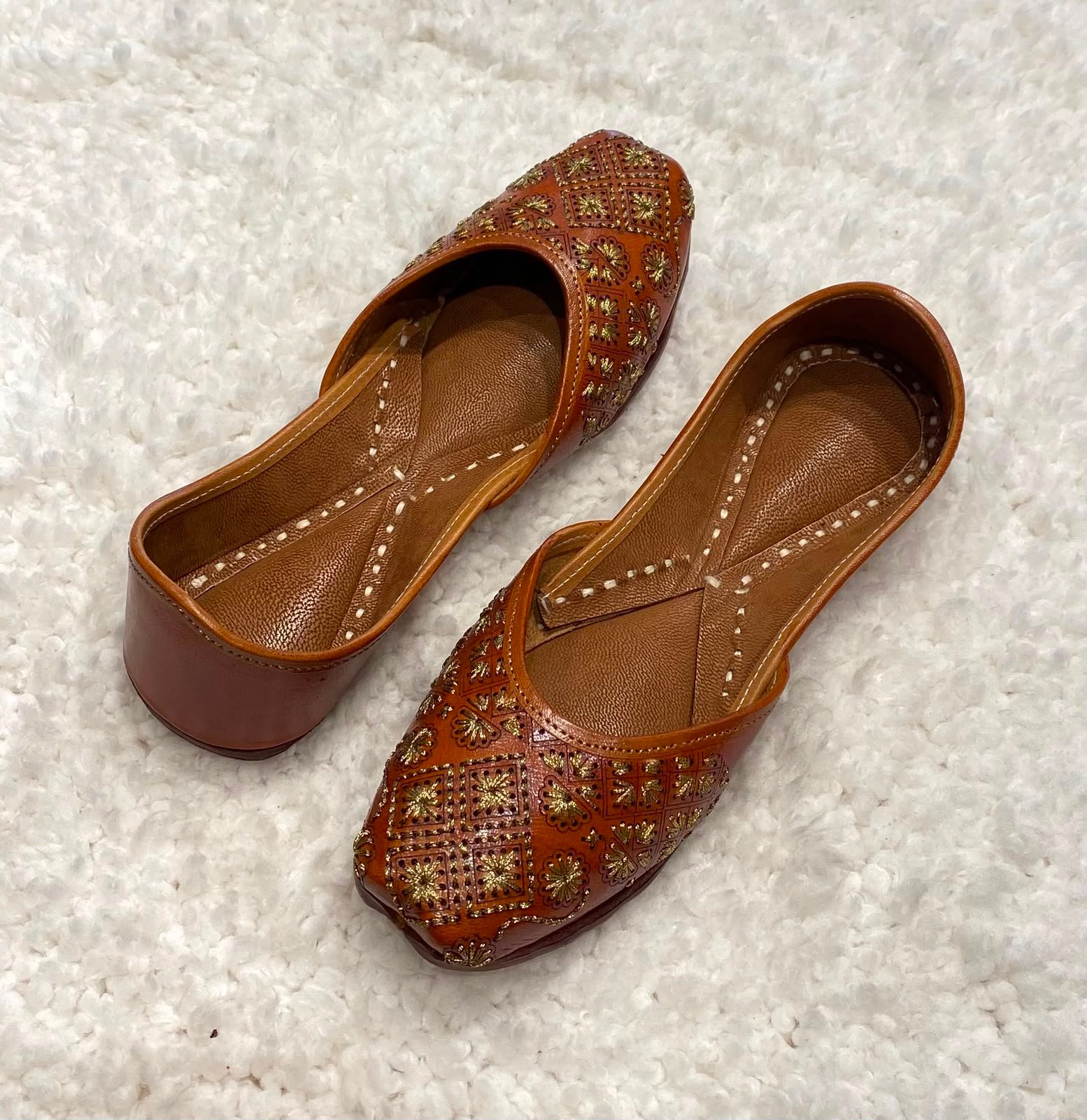 Pure Brown Leather #369