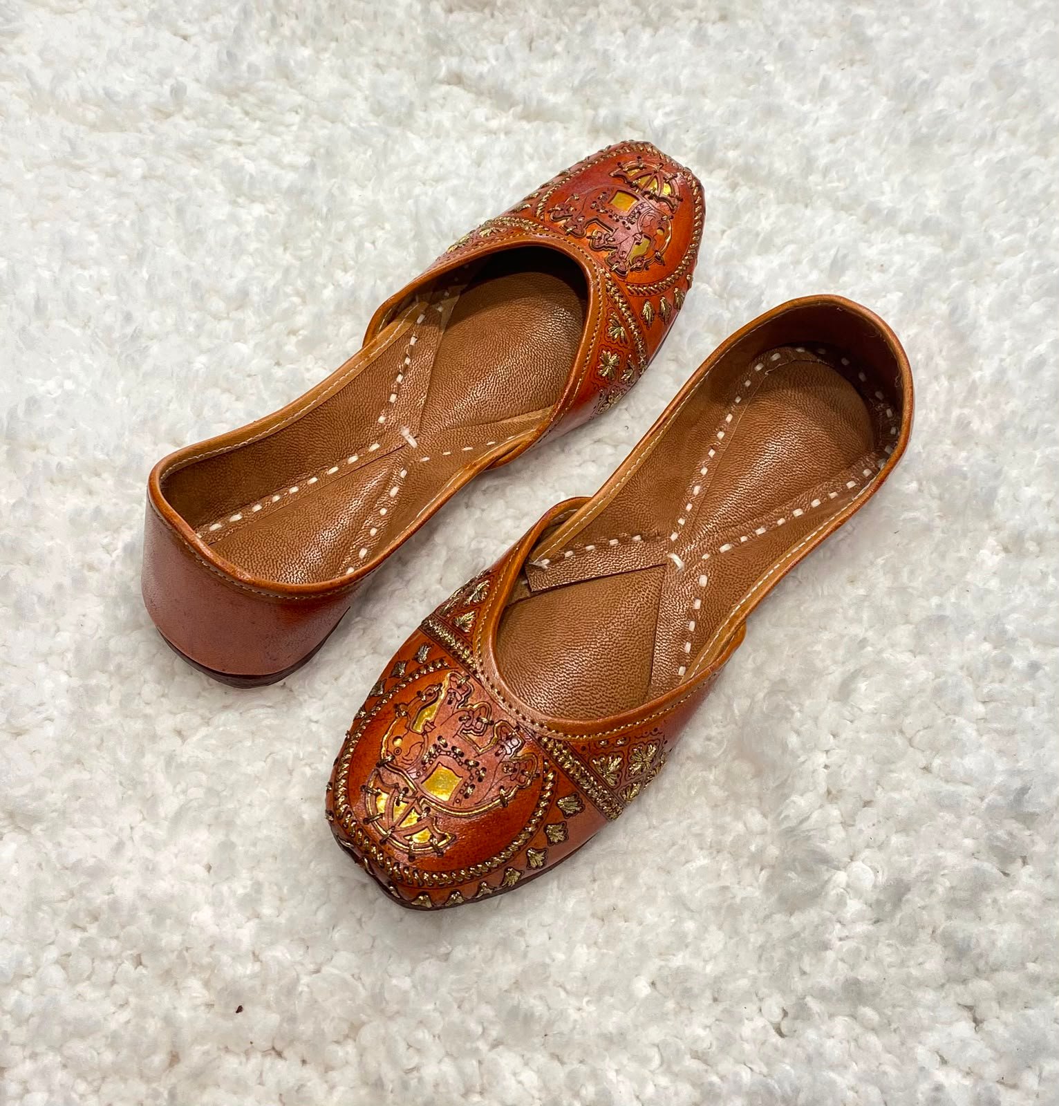 Pure Brown Leather #369
