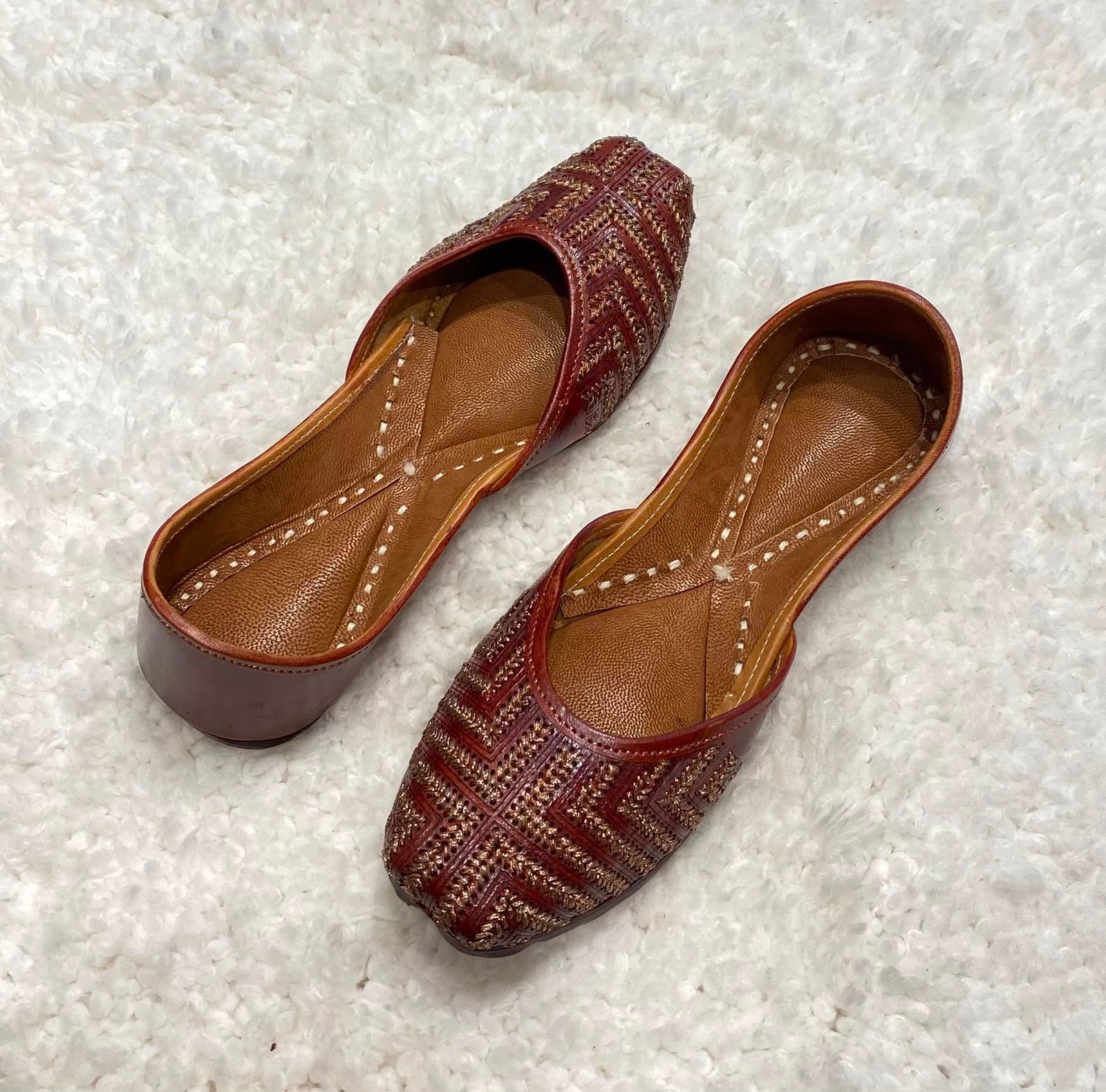 Pure Brown Leather #369