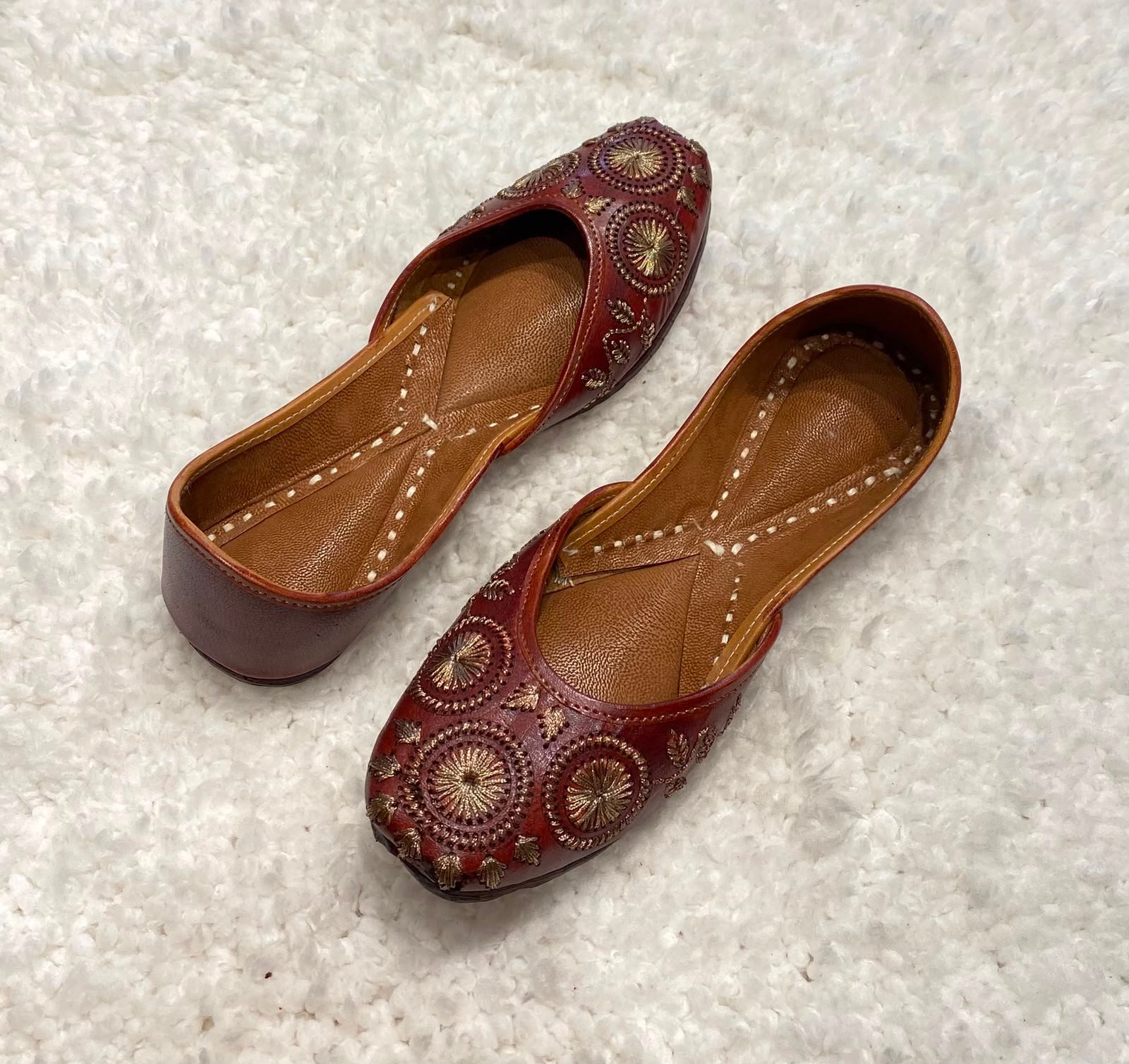 Pure Brown Leather #369