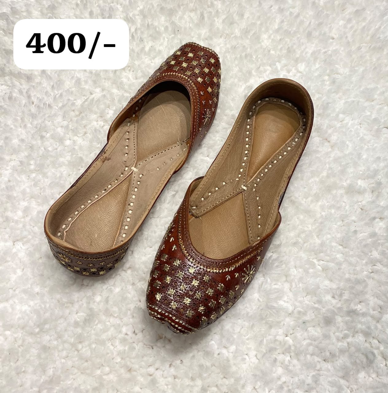 Pure Brown Lining Leather #400