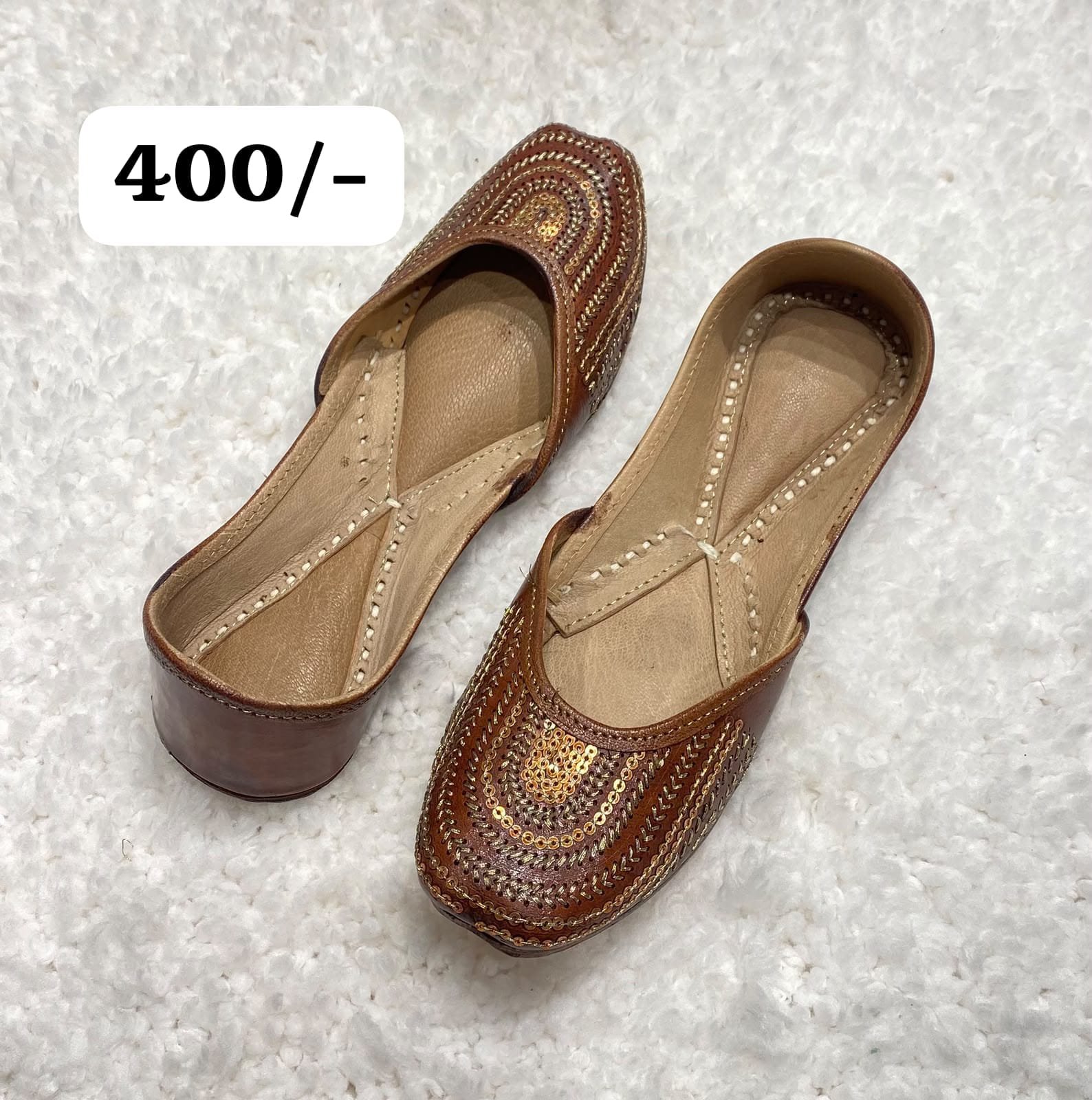 Pure Brown Lining Leather #400