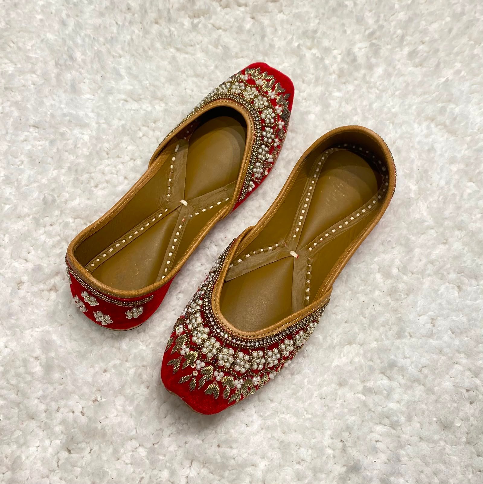 Punjabi jutti lining leather #690