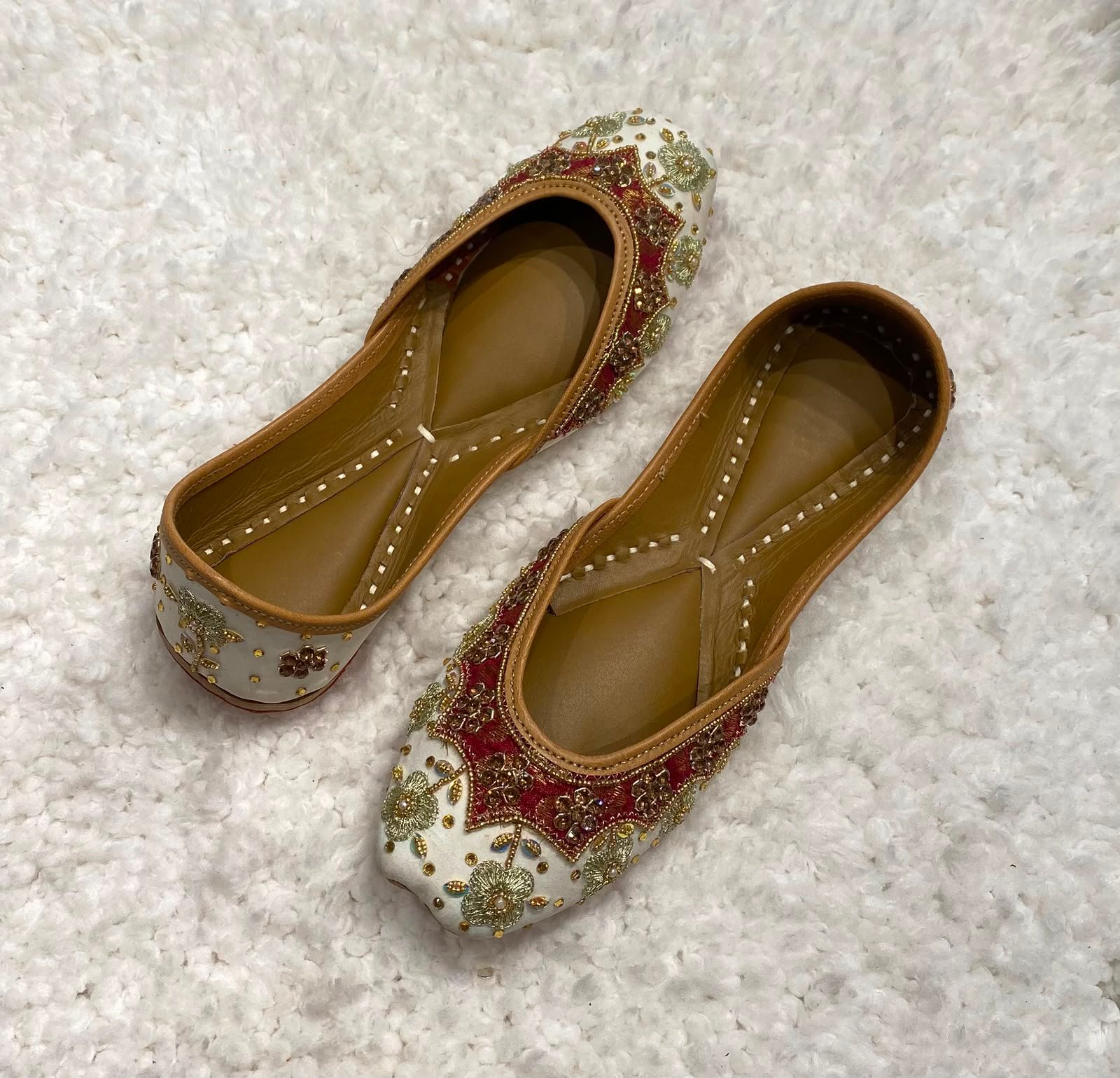 Punjabi jutti lining leather #690