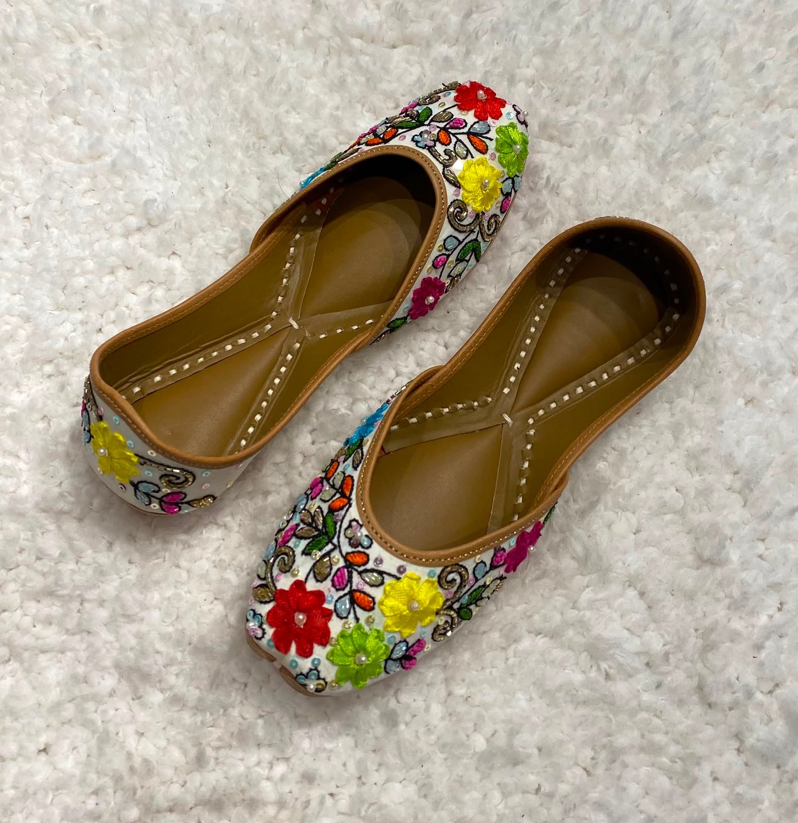 Punjabi jutti lining leather #690